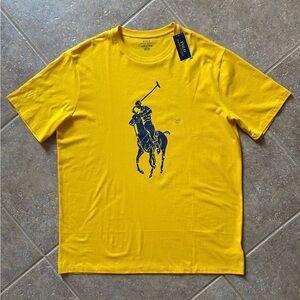 Polo by Ralph Lauren Yellow Short Sleeve Tee